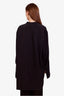 Loewe Black Silk Anagram Embroidered Logo LS Shirt Size 40
