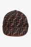Fendi Brown and Black FF Monogram Baseball Hat