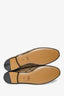 Gucci Beige Canvas GG Jordaan Loafers Size 38