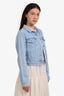 Paige Light Wash Denim Vivienne Jacket Size XS by Vivienne Westwood