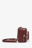 Pre-loved Chanel™ 2024 Burgundy Quilted Lambskin Coco Click Camera Bag
