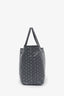 Goyard Grey Goyardine Canvas St. Louis PM Tote with Pouch