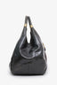 Jimmy Choo Grey Patent and Suede Top Handle Bag