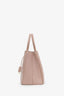 Prada Beige Saffiano Leather Small 'Galleria' Tote with Strap