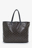 Goyard Black Goyardine St. Louis PM Tote with Pouch