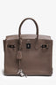Hermès 2015 Etoupe Togo Birkin 30 SHW