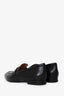 Hermès Black Leather Paris Loafers Size 39