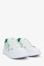 Louis Vuitton White/Green Leather Beverly Hills Sneakers Size 8 Mens