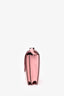Hermès 2015 Rose Sakura Tadelakt Leather Lizard Trim Mini Constance 18