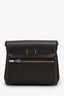 Hermès 2026 Ebene Toile H Canvas Fauve Vache Hunter Mini Herbag 20