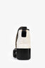 Pre-loved Chanel™ 2018 Black/White Calfskin Medium 'Gabrielle' Bag