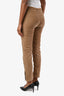 Loro Piana Brown Corduroy Slim Fitted Pants Size 40