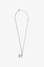 Hermès Silver Tone Panache Necklace
