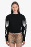Pre-loved Chanel™ 2021 Black Cashmere Le Château des Dames Sweater Size 36