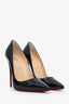 Christian Louboutin Black Patent Leather So Kate Heels Size 39