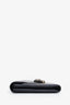 Bvlgari Black Leather Serpenti Enamel Snake Tassel Clutch