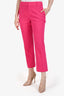 Frame Pink Le Crop Mini Boot Trousers Size 6
