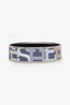 Hermès Grey/Multi Enamel Wide Bangle