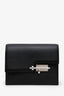 Hermès 2017 Black Chevre Mysore Verrou Pochette