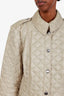 Burberry Brit Beige Quilted Jacket Size L
