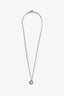 Gucci Sterling Silver Interlocking GG Necklace
