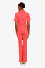 Frame Orange Denim Zippered Jumpsuit Size XS