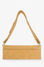 Jacquemus Yellow Suede Le Sac Ciuciu Chain Shoulder Bag with Strap
