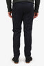 Dries Van Noten Navy Blue Pinstripe Wool Pants Size 50 Mens