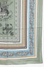 Hermès Green/Multicolour Cashmere Silk Tatouages Marins Shawl 140cm