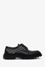 Christian Dior Oblique Jacquard Leather Derby Loafers Size 41