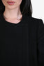 Rick Owens Wool Black Asymetrical Jacket Size 10
