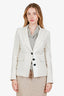 Veronica Beard Beige Single Breasted Blazer Size 2