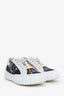Fendi x Noel Fielding Black/White Graffiti Low Top Sneakers Size 9 Mens