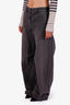 Entire Studios Grey Ultra Wide Jeans Size S