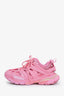 Balenciaga Pink Light Up Track Sneakers Size 37