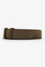 Loro Piana Green Suede Belt Size 100/40 Men's