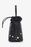 Maison Margiela Black Leather Paint Splatter Crossbody Bag