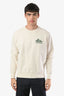 Aimé Leon Dore Cream Cotton Logo Sweatshirt Size S Mens