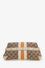 Gucci SS03 Beige GG Canvas Horsebit 1955 Chain Clutch Bag