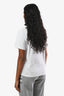 Off-White White Logo Embroidered SS T-shirt Size M