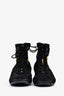 Christian Dior Black Suede Mesh Net Booties Size 39
