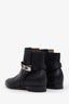 Hermès Black Leather 'Neo' Ankle Boots Size 36