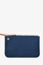 Hermès 2020 Naturel/Bleu Canvas Leather Herbag 31