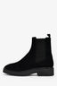 Stuart Weitzman Black Suede Henley Chelsea Boots Size 8B