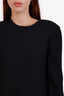 Gucci Black One Sleeve Midi Dress Size 42