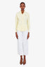 Reformation White Cary Low Rise Jeans Petite Size 23