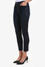Frame Dark Wash Denim Le High Skinny Crop Jeans Size 28