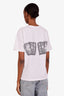 Alexander McQueen White Cotton Logo T-Shirt Size 40