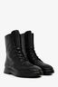 Stuart Weitzman Black Leather 'Mackenzie' Combat Boots Size 10.5 Mens