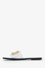 Valentino Black PVC Transparent Vlogo Flat Slide Sandals Size 37
